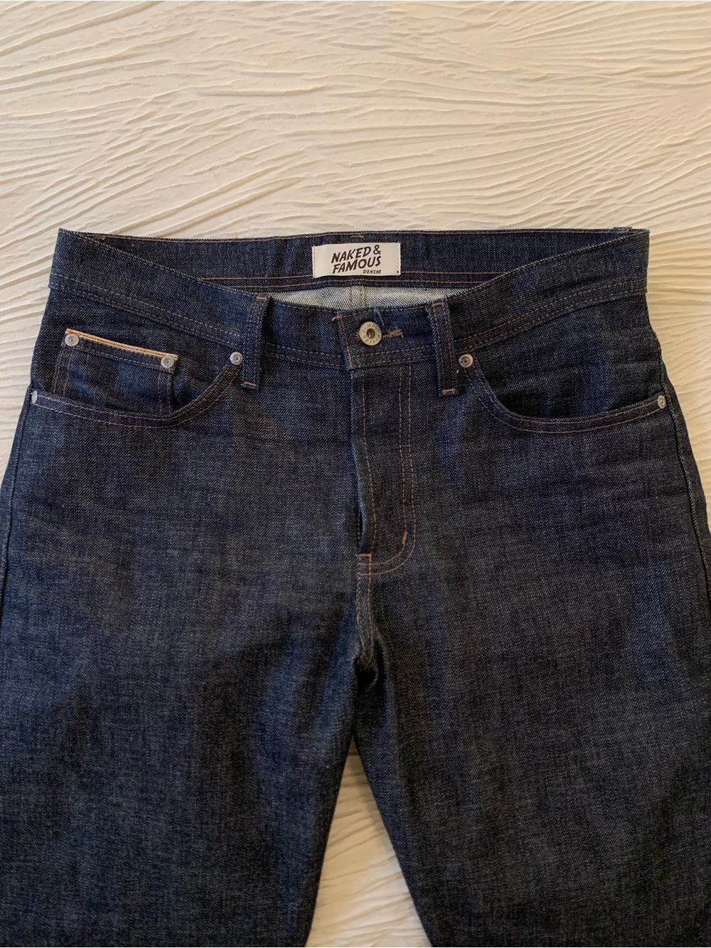 Naked & Famous 2019 Chinese New Year “Weird Guy” fit Selvedge Denim Jeans